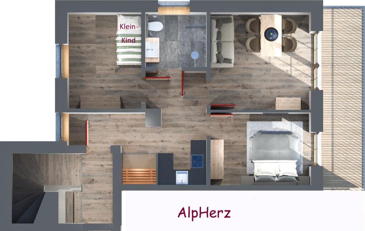 Apartament Alpfee Lechtal Bach  Zewnętrze zdjęcie